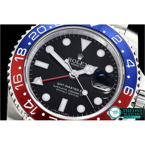 Rolex - GMT Master II 126710 Jubilee 904L SS/SS Blk GMF A2836