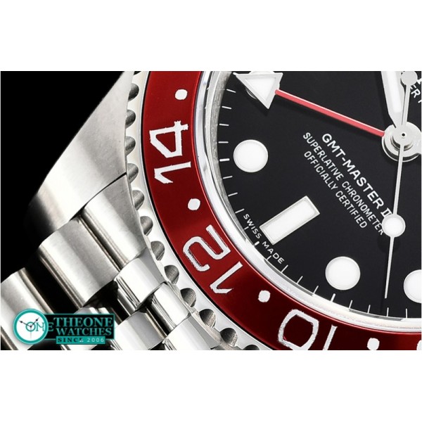 Rolex - GMT Master II 126710 Jubilee 904L SS/SS Blk GMF A2836