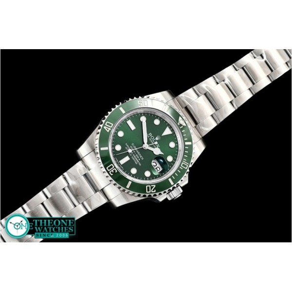 Rolex - Submariner 116610LV 904L SS/SS Green ARF Ult A2824