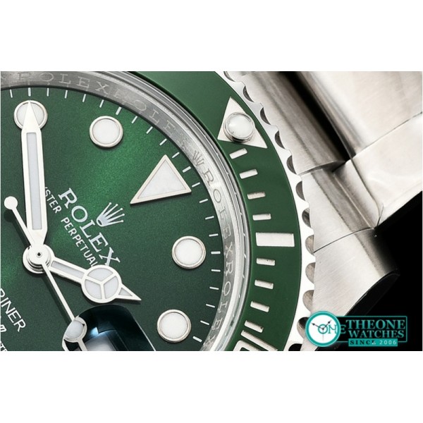 Rolex - Submariner 116610LV 904L SS/SS Green ARF Ult A2824