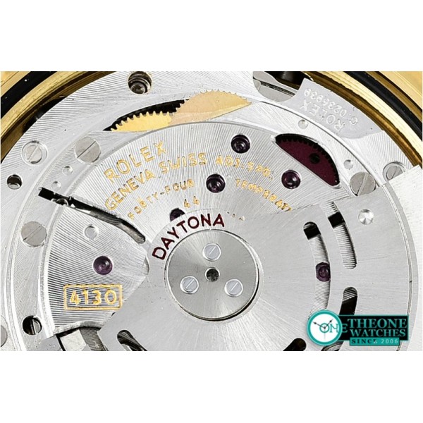 Rolex - Daytona 116508 YG/YG Black/Stick BP A7750 4130 Mod