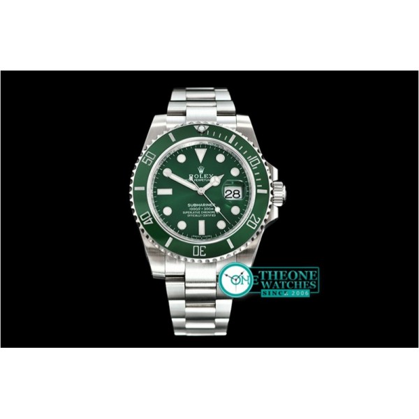 Rolex - Submariner 116610LV SS/SS Green V8 Noob A2836