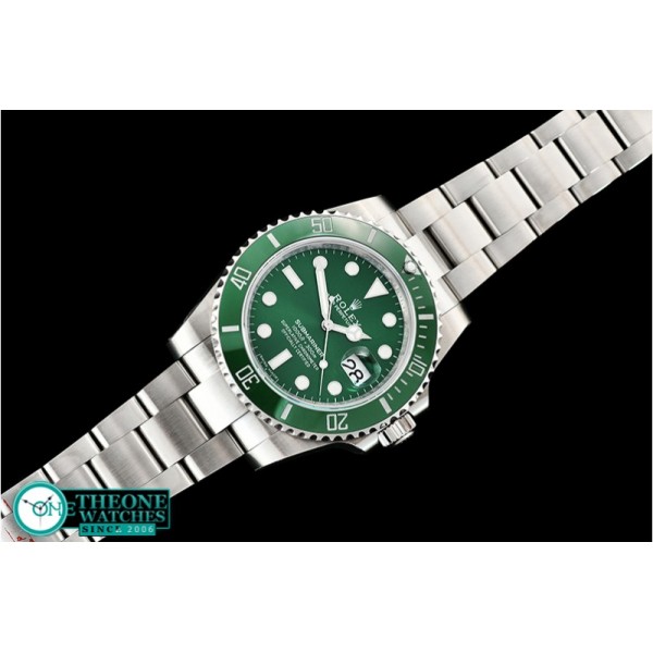 Rolex - Submariner 116610LV SS/SS Green V8 Noob A2836