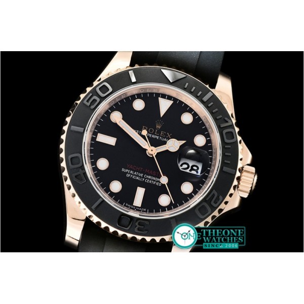 Rolex - YachtMaster 116655 40mm RG/RU Black ARF SH3135 Mod