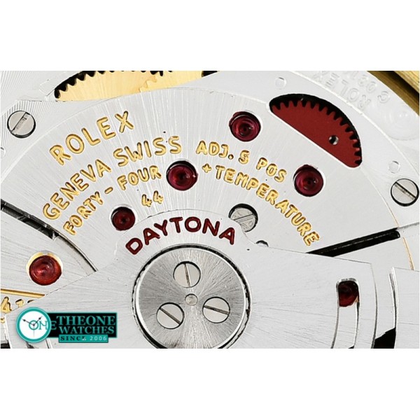 Rolex - Daytona 116508LN YG/YG Green/Stk ARF Asia 4130 Mod