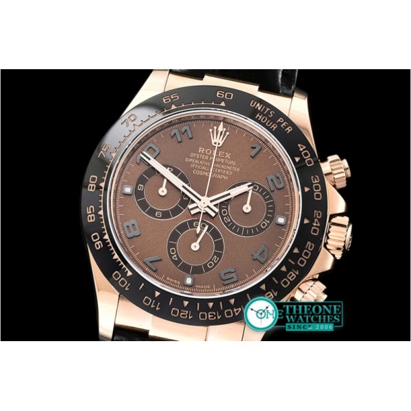 Rolex - Daytona 116515 CER/RG/LE Brown Noob Asia 4130 Mod