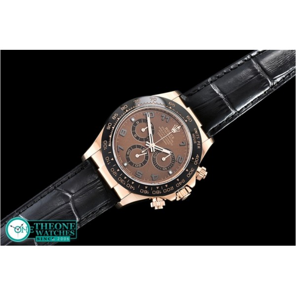 Rolex - Daytona 116515 CER/RG/LE Brown Noob Asia 4130 Mod