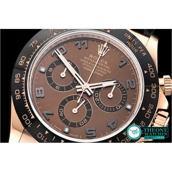 Rolex - Daytona 116515 CER/RG/LE Brown Noob Asia 4130 Mod