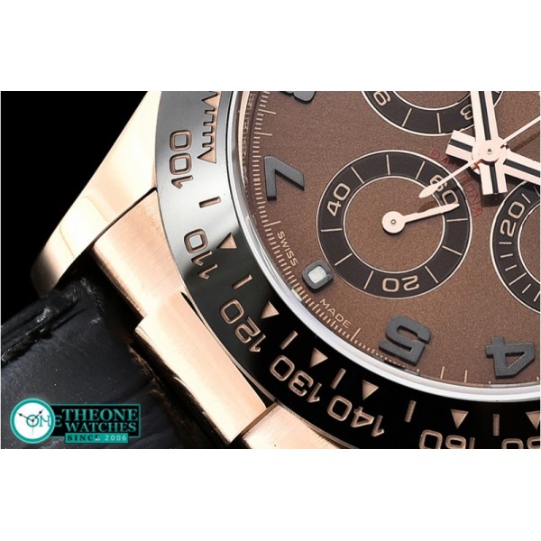 Rolex - Daytona 116515 CER/RG/LE Brown Noob Asia 4130 Mod