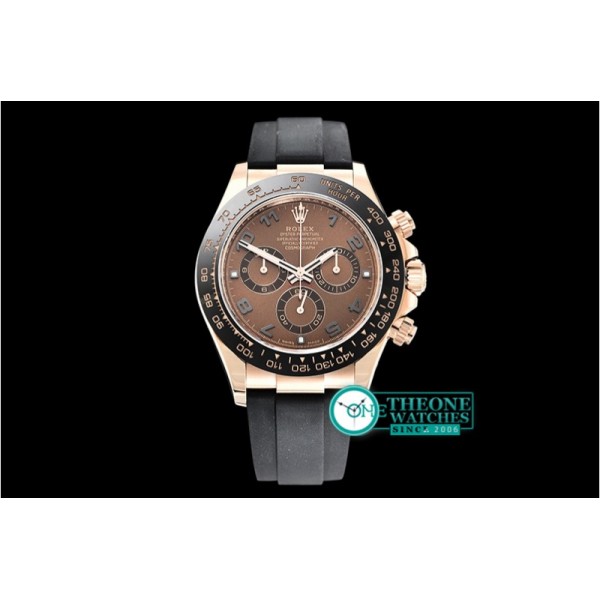 Rolex - Daytona 116515 CER/RG/RU Brown Noob Asia 4130 Mod