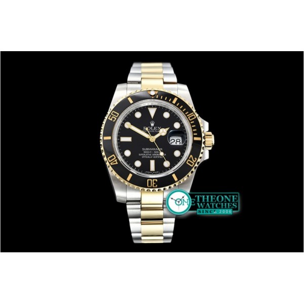 Rolex - Submariner 116613 Cer YG/SS Black GMF A2836