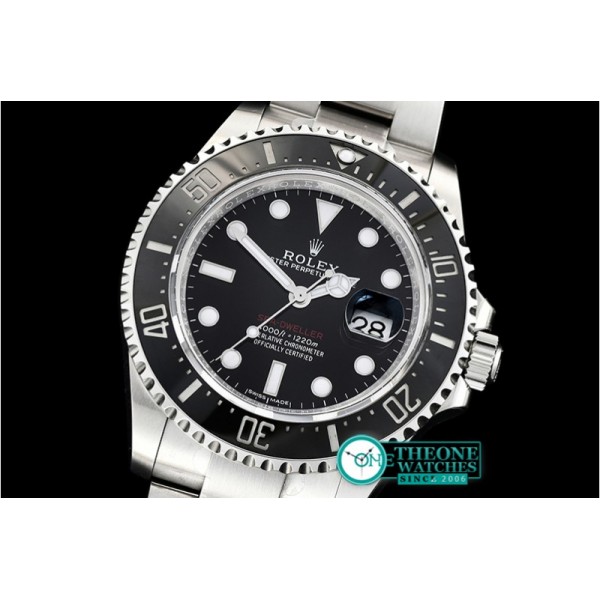 Rolex - Seadweller 126600 43mm 904L SS/SS Single Red GMF A3235