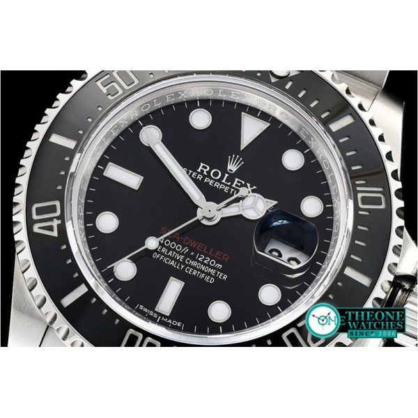 Rolex - Seadweller 126600 43mm 904L SS/SS Single Red GMF A3235