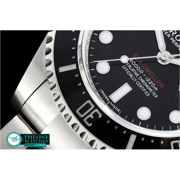 Rolex - Seadweller 126600 43mm 904L SS/SS Single Red GMF A3235