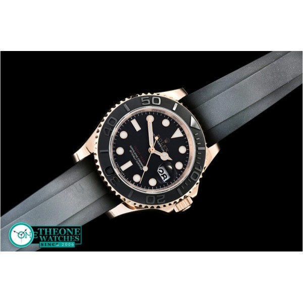 Rolex - YachtMaster 116655 40mm RG/RU Black ARF Asia 2836