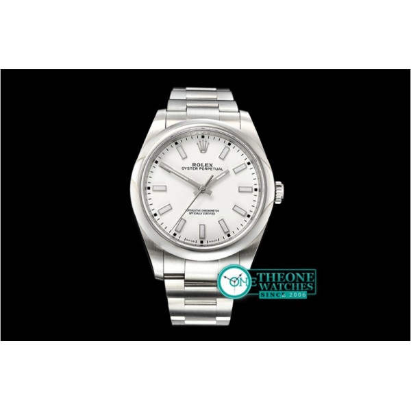 Rolex - Oyster Pert. 39mm 114300 SS/SS White Stk BP Asia 3132