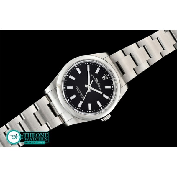 Rolex - Oyster Pert. 39mm 114300 SS/SS Black Stk BP Asia 3132