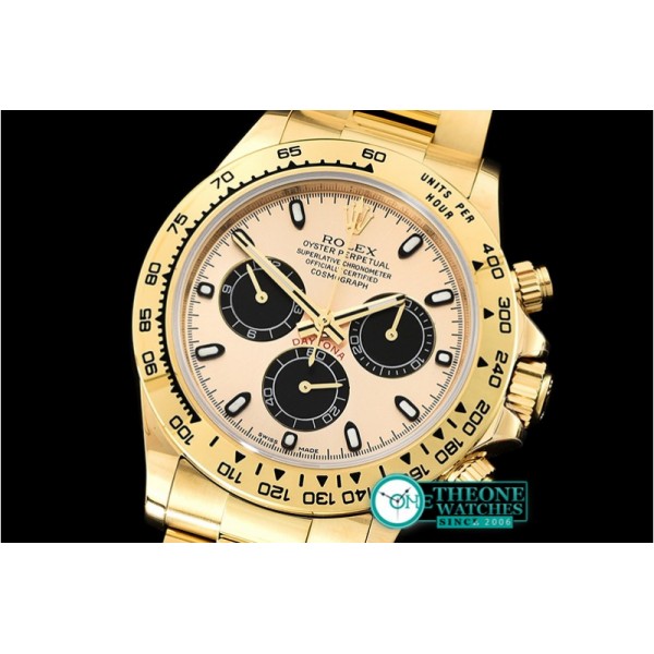 Rolex - Daytona 116508LN YG/YG Gold/Stk JHF Asia 7750 Mod