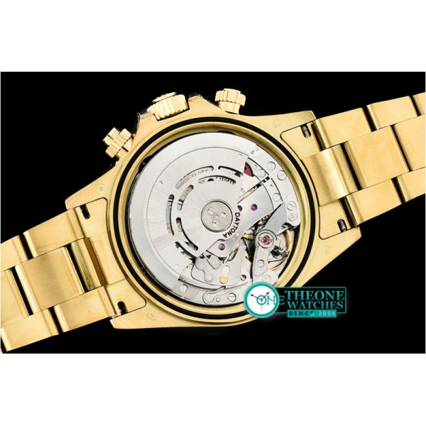 Rolex - Daytona 116508LN YG/YG Gold/Stk JHF Asia 7750 Mod