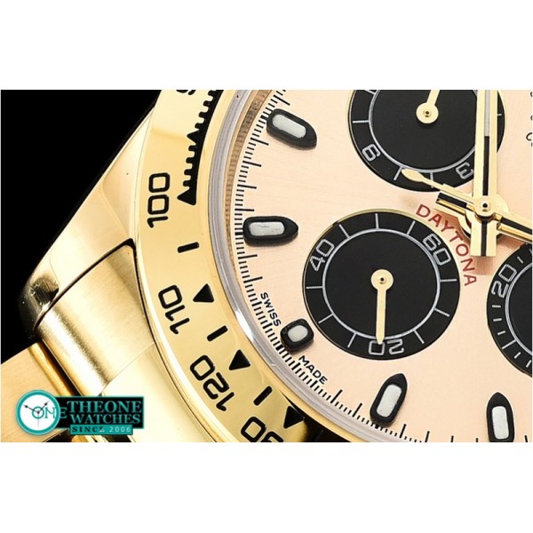 Rolex - Daytona 116508LN YG/YG Gold/Stk JHF Asia 7750 Mod