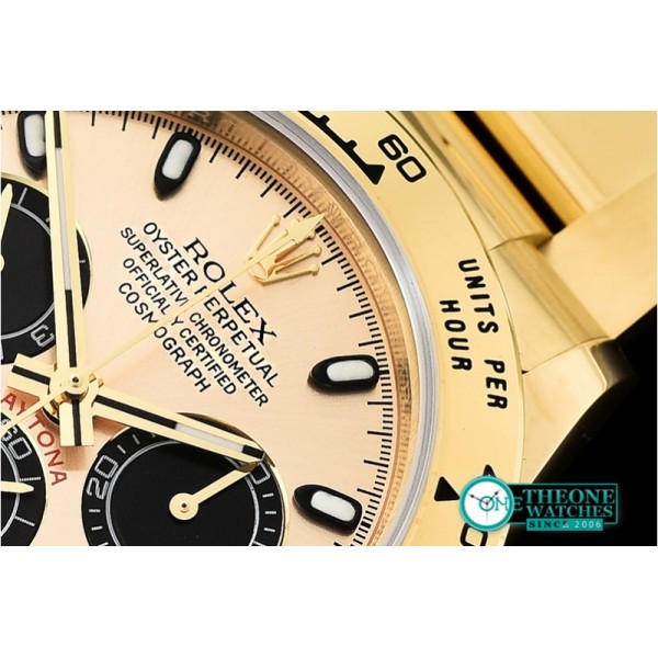 Rolex - Daytona 116508LN YG/YG Gold/Stk JHF Asia 7750 Mod