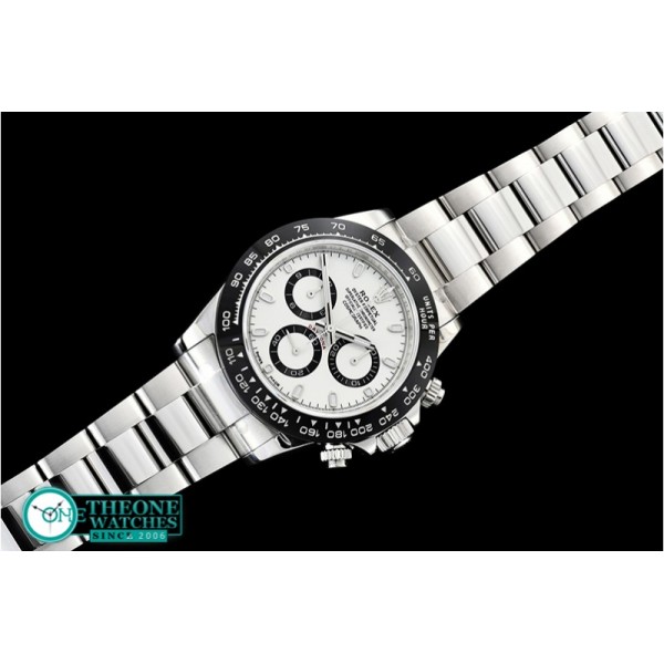 Rolex - Daytona 116500LN CER/SS/SS White ARF V2 A4130 Mod