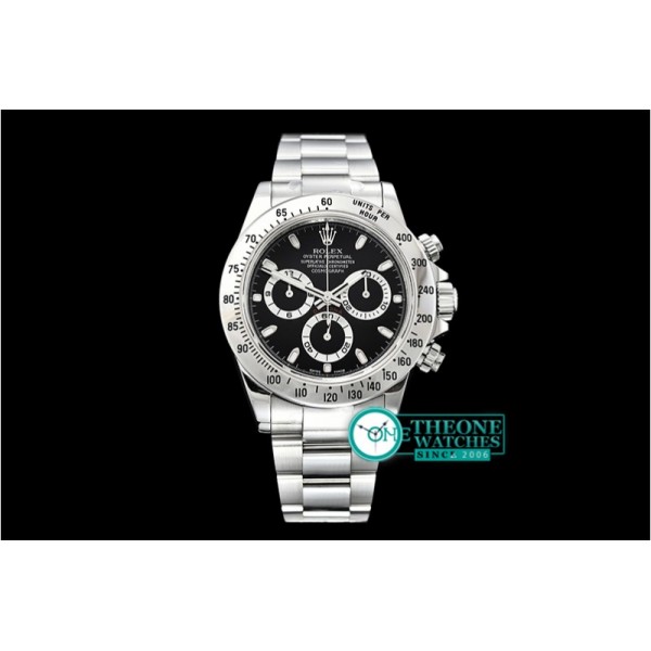 Rolex - Daytona 116520 /SS/SS Black ARF V2 A4130 Mod