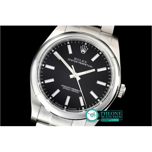 Rolex - Oyster Pert. 39mm 114300 SS/SS Blk Stk ARF Asia 3132