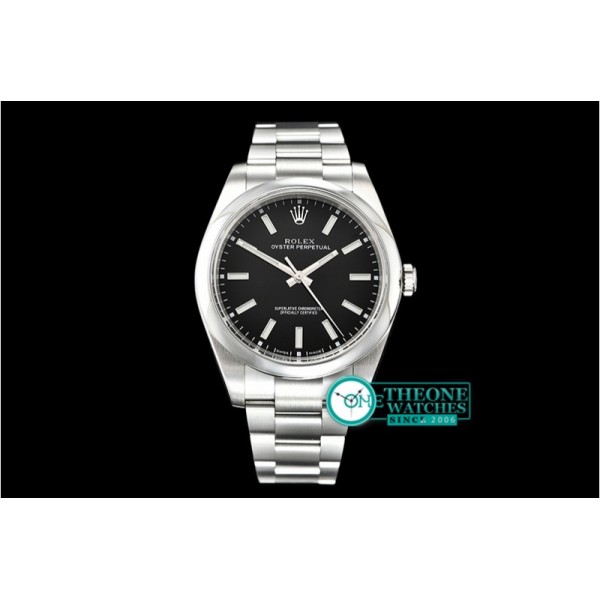 Rolex - Oyster Pert. 39mm 114300 SS/SS Blk Stk ARF Asia 3132