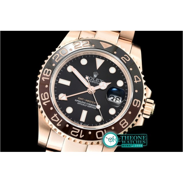 Rolex - GMT Master II Basel 2018 126715 RG/RG Blk KSF A2836