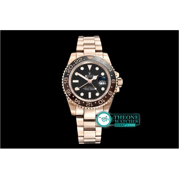 Rolex - GMT Master II Basel 2018 126715 RG/RG Blk KSF A2836