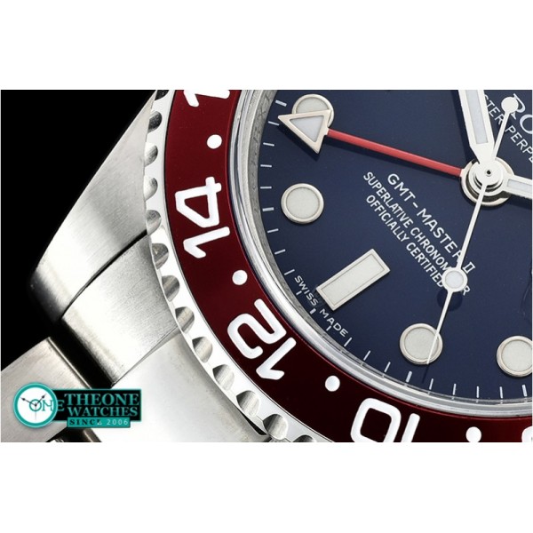 Rolex - GMT Master II 126710BLRO SS/SS Blue KSF Asia 2836