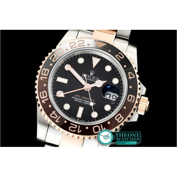 Rolex - GMT Master II Basel 2018 126711 RG/SS Black KSF A2836