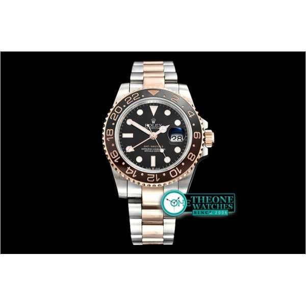 Rolex - GMT Master II Basel 2018 126711 RG/SS Black KSF A2836