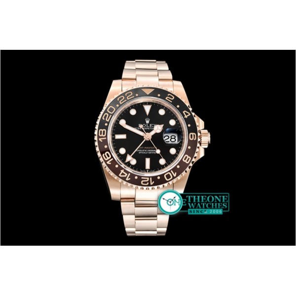 Rolex - GMT II 2018 126715 Wrapped RG/RG Blk BP Swiss 2836