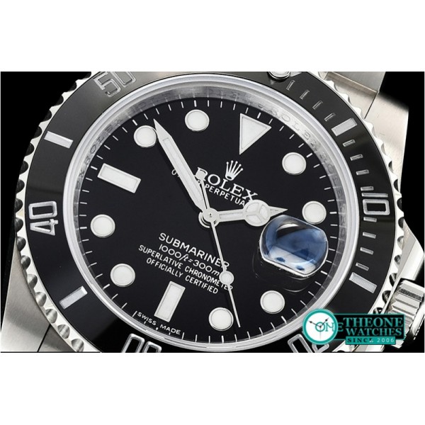 Rolex - Submariner 116610 904L SS/SS Black DJF Asia 3135