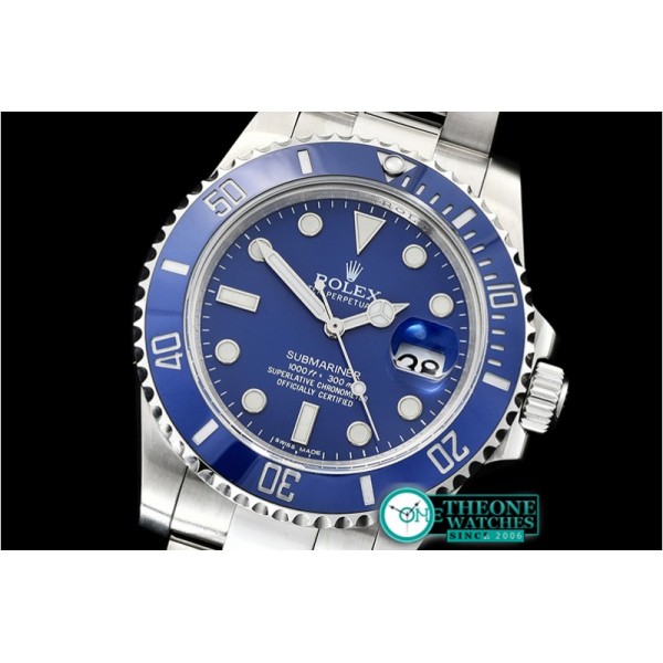 Rolex - Submariner 116619 SS/SS Blue KSF A2836