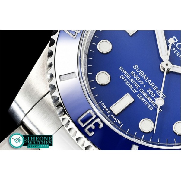 Rolex - Submariner 116619 SS/SS Blue KSF A2836