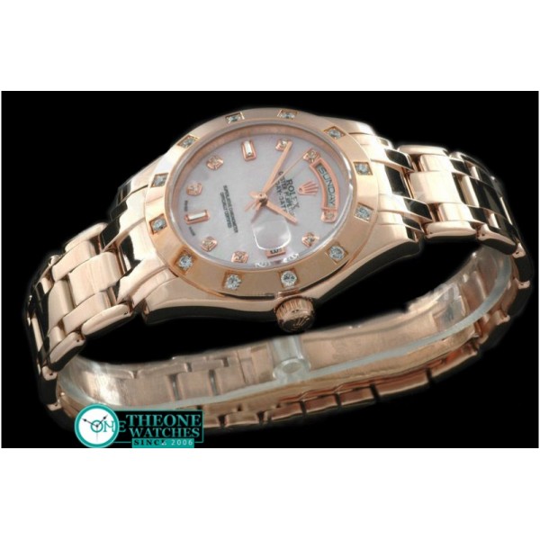 Rolex - RG 12 Diam Bez MOP Pink Diam Swiss Eta 2836-2