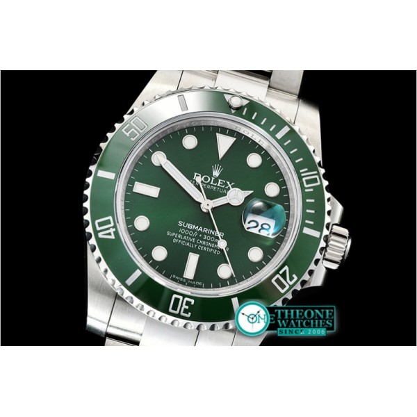 Rolex - Submariner 116610LV SS/SS Green KSF A2836