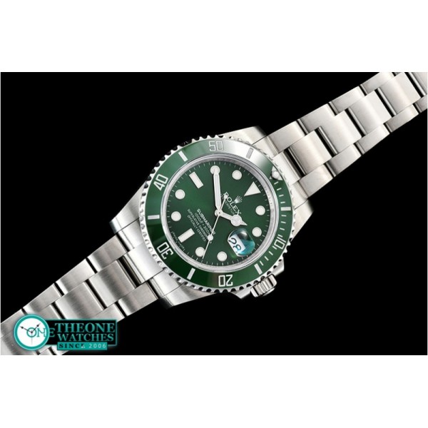 Rolex - Submariner 116610LV SS/SS Green KSF A2836