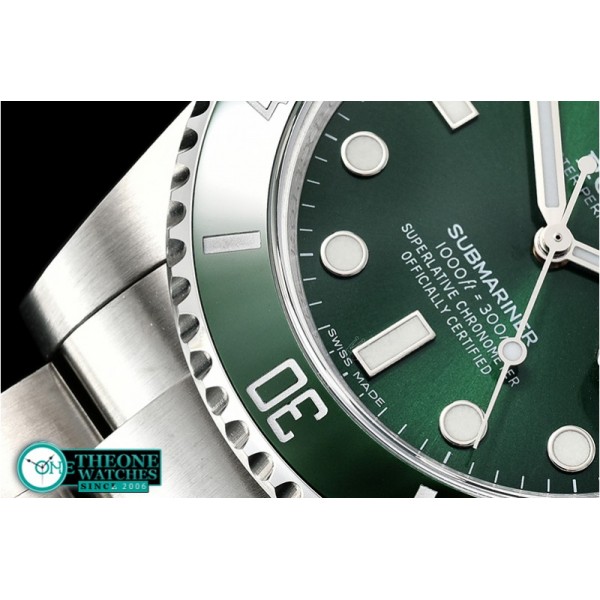 Rolex - Submariner 116610LV SS/SS Green KSF A2836