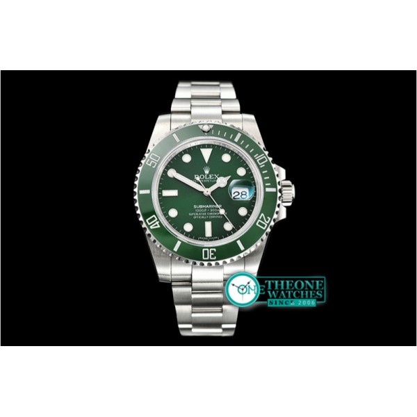 Rolex - Submariner 116610LV SS/SS Green KSF A2836