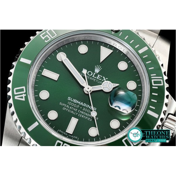 Rolex - Submariner 116610LV SS/SS Green KSF A2836