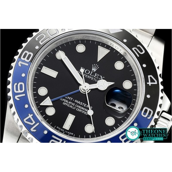 Rolex - GMT Master II 116710BLNR SS/SS Black KSF Asia 2836