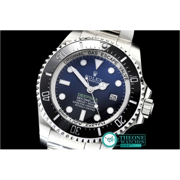 Rolex - DeepSea Dweller 116660 SS/SS Blue BP V2 SP Asia 3135