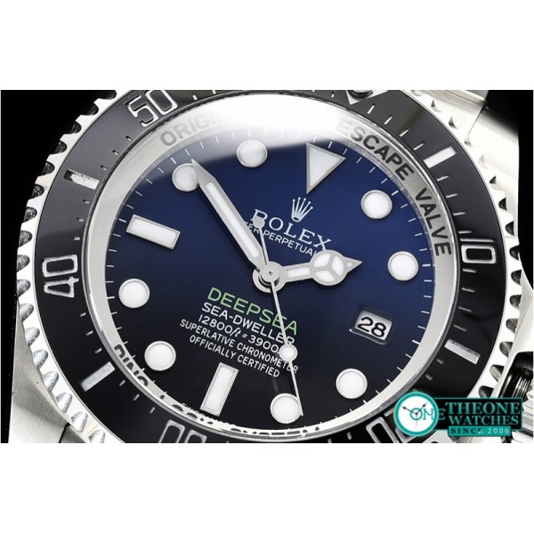 Rolex - DeepSea Dweller 116660 SS/SS Blue BP V2 SP Asia 3135