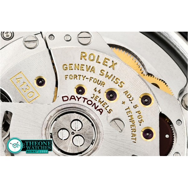 Rolex - Daytona 116500 CER/SS Black 904L Noob Asia 4130 Mod