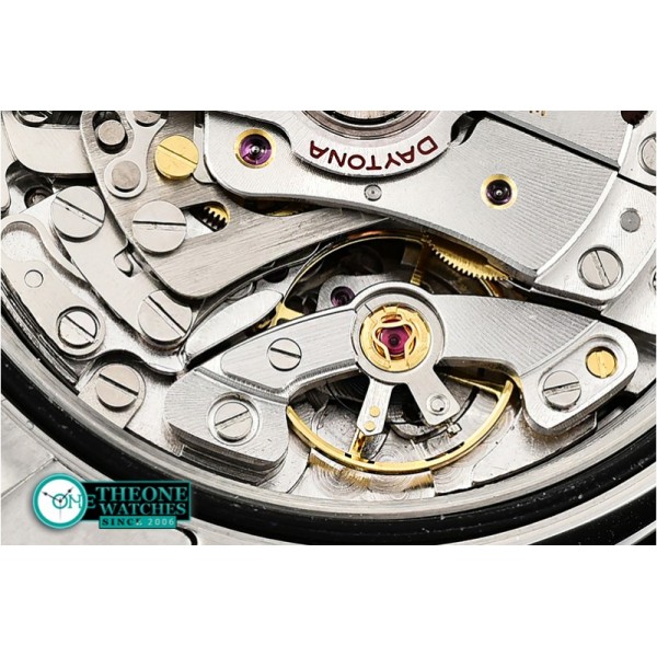 Rolex - Daytona 116500 CER/SS White 904L Noob Asia 4130 Mod