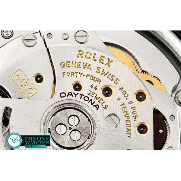 Rolex - Daytona 116500 CER/SS White 904L Noob Asia 4130 Mod